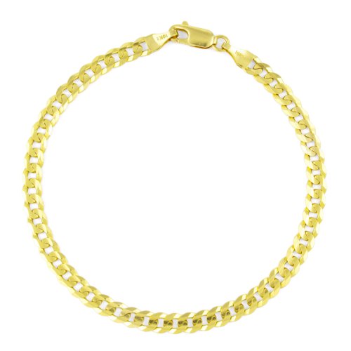 Golden Curb Chain Bracelet