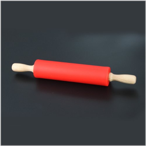 Wooden Handled Non-Stick Dough Roller