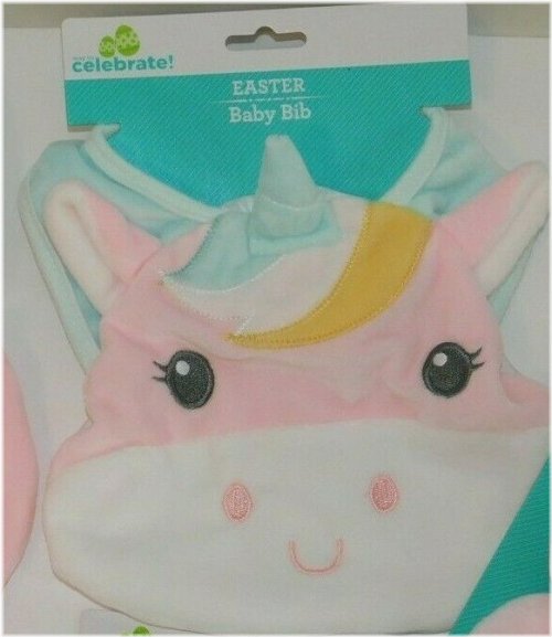 Rainbow Dreams Baby Bib