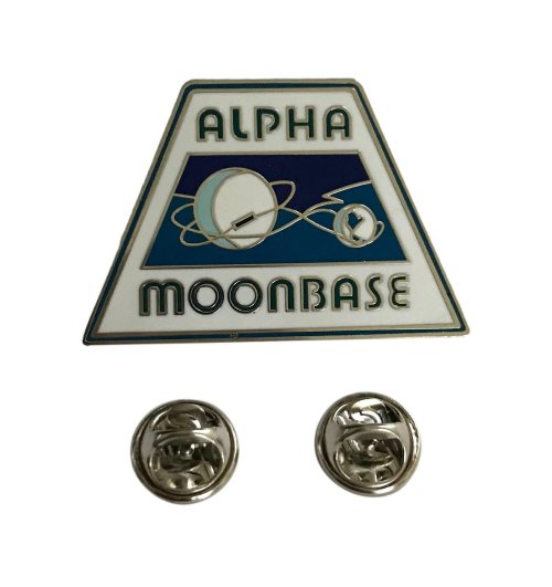 Alpha Moonbase Enamel Lapel Pin