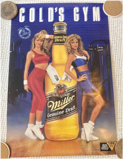 Nostalgic Miller High Life Beer Poster Collection
