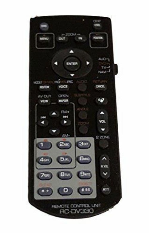 Kenwood Remote Control for Select DDX Series Car Stereos