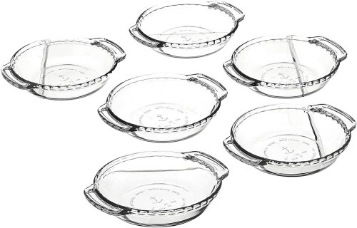Mini Pie Plate Set by Anchor Hocking