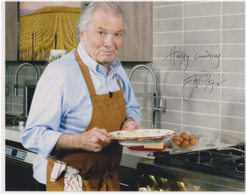 Culinary Masterpiece - Signed 8x10 Photo by Jacques Pepin