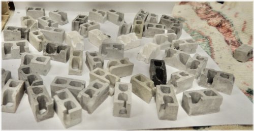 Cinder Block Cityscape Miniatures