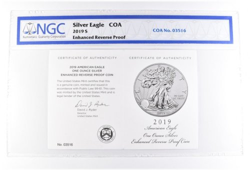 Enhanced Reverse Proof American Silver Eagle