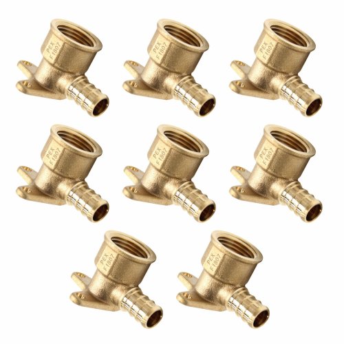 Brass Drop Ear Elbow Fittings Set