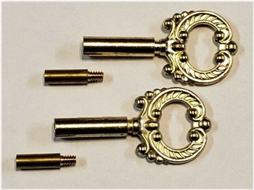 Brass Plated Turn Knob Lamp Socket Keys
