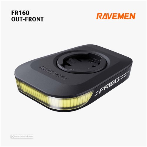 Out-Front USB Rechargeable Bike Light with Garmin Compatibility and Eye-Catching Flash