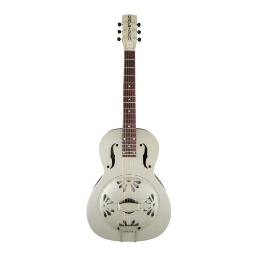 Weathered Pump House Roof 6 String Resonator Guitar