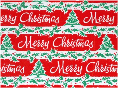 Festive Vintage Christmas Wrapping Paper