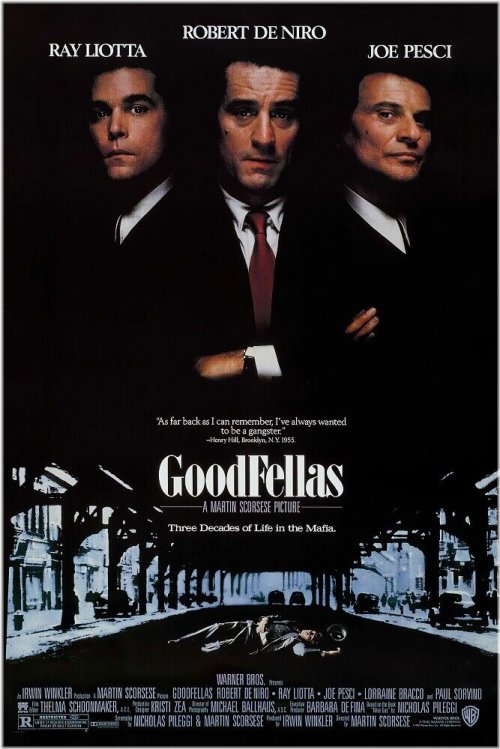 Regular Style Goodfellas Movie Poster - 24" x 36