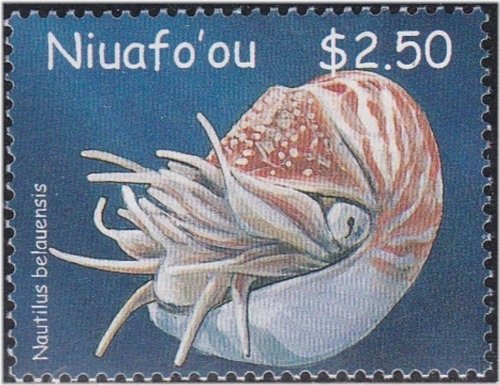 Tonga Niuafo’ou Cephalopod Nautilus Stamp (SG321)