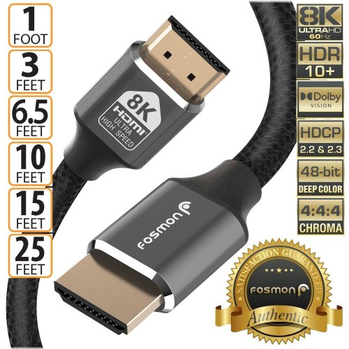 Gold-Plated High-Speed HDMI Cable with Ethernet