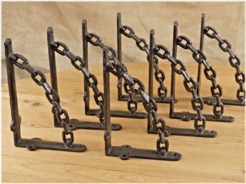 Nautical Rustic Chain Brackets