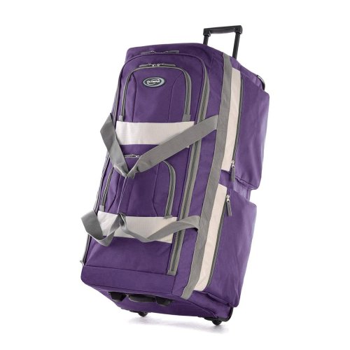 Lavender Explorer Rolling Duffel Bag