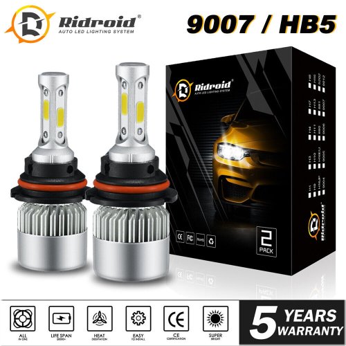 Intense White LED Headlight Upgrade Kit