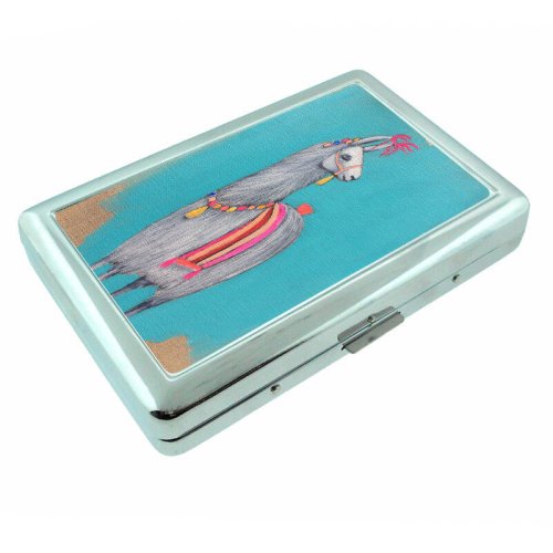 Silver Llama RFID-Protected Cigarette Case