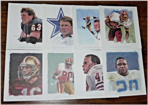 Heritage Legends Lithograph Set