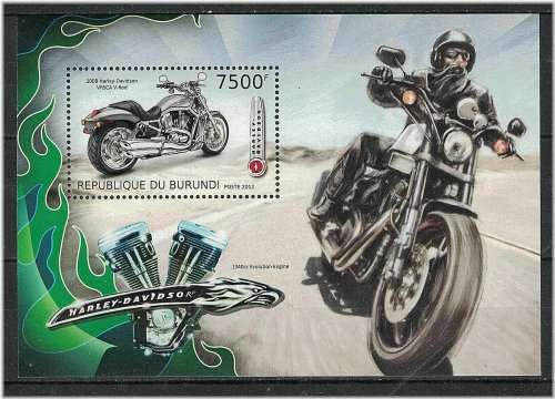 Burundi Stamp Collection: 2012 Commemorative Edition