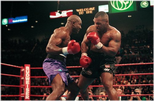 Tyson vs Holyfield Memorabilia Print