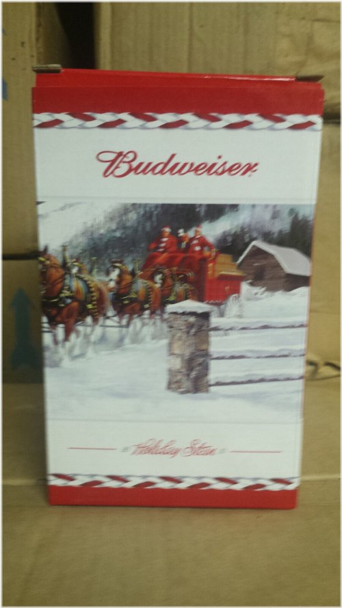 Budweiser Holiday Stein Collection