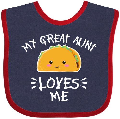 Aunt's Taco Love Baby Bib