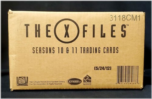 X-Files Seasons 10 & 11 Trading Cards Case