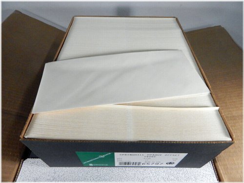 Earthwise Business Envelopes - Bulk Pack of 2,500 Recycled Ivory No. 10 Size