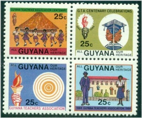 Guyana Teachers' Association Stamps