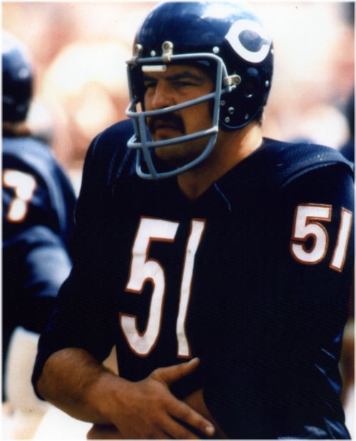 Gridiron Glory: Dick Butkus in Action