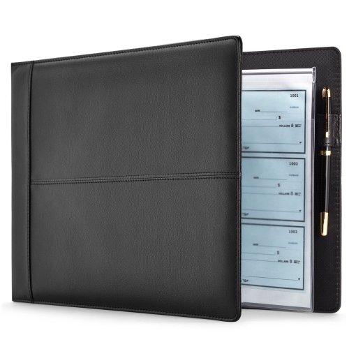 CheckMate Portfolio: 7-Ringed Binder for Organized Business Checks