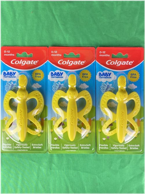 Butterfly Baby Toothbrush Set