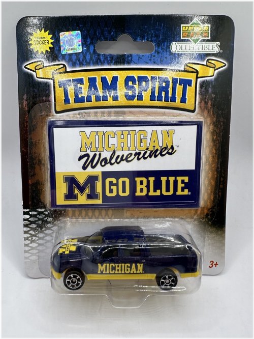 Blue and Gold Wolverines Spirit Truck Toy