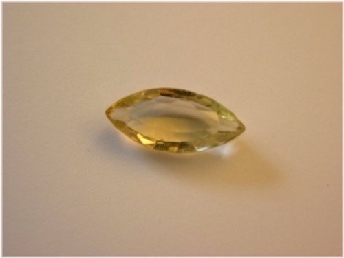 Golden Citrine Marquise Stone Carving