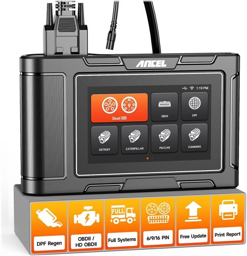 Diesel HD Diagnostic Scanner with DPF Regen by Ancel