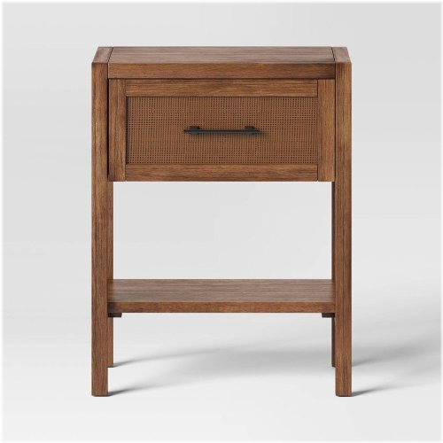 Warwick End Table with Drawer Brown