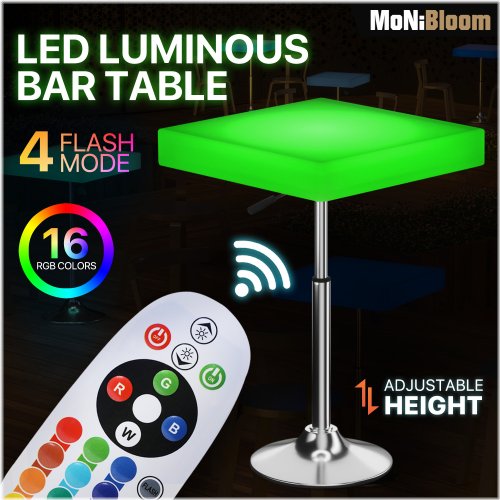 Color Glow Pub Table