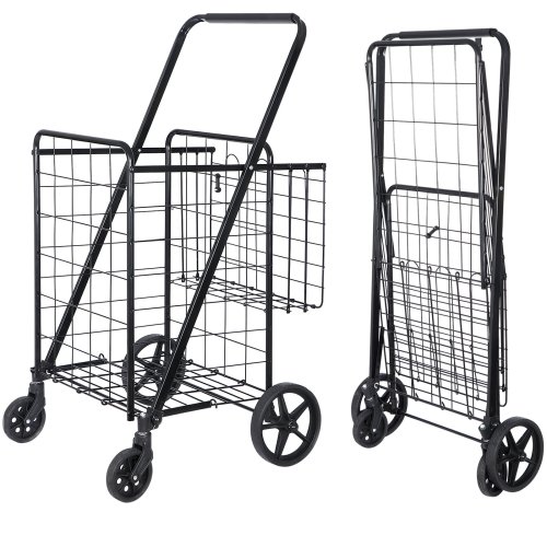 Foldable Dual Basket Cart