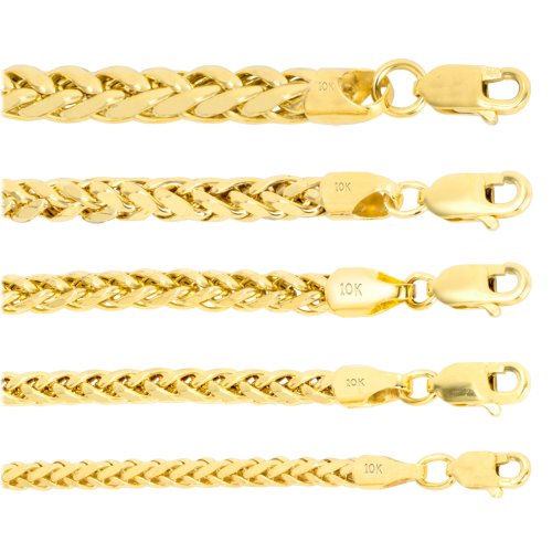 Wheat Gold Chain Necklace