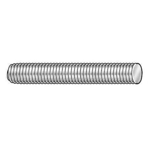 SteelPro 5/8" Fully Threaded Rod - Low Carbon, 1 Ft Length