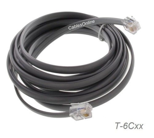 Gray Telephone Cable