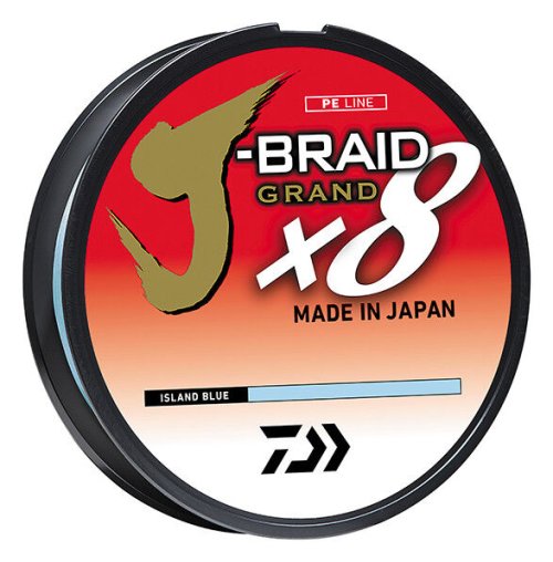 Island Blue Braided Fishing Line with IZANAS Fiber by Daiwa