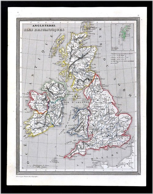 British Isles Antique Cartography