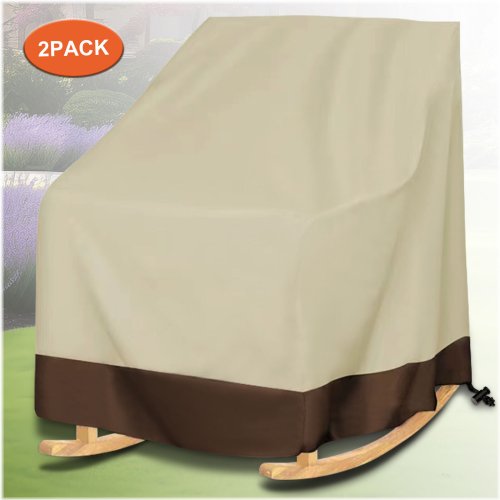 Rocker Chair Weatherproof Cover Set