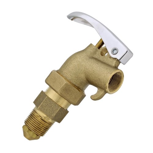 Brass Drum Spigot with Nozzle for 55 Gallon Drums