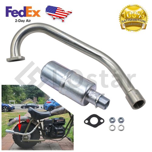 Camo Mini Bike Exhaust Kit