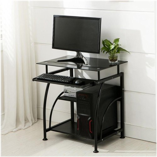 Compact Workstation Desk for Home Office Computers