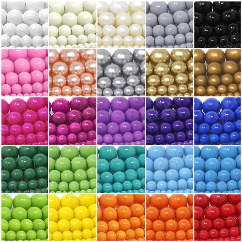 Pearl Coated Czech Glass Beads Collection