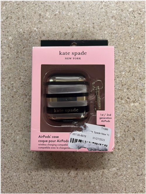 Signature Stripe AirPods Case